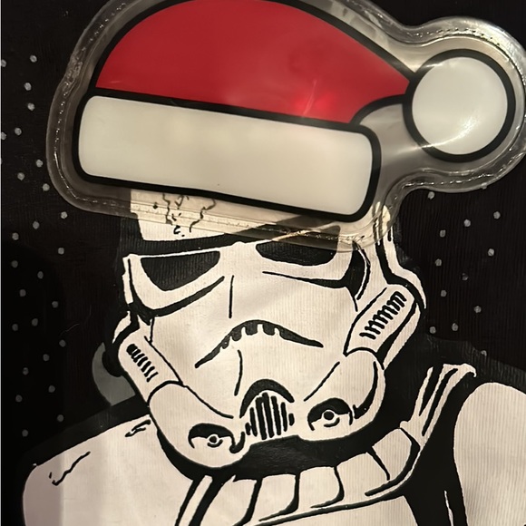 NWT Mens Star Wars Christmas Shirt size Medium - Picture 2 of 7